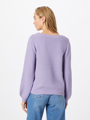 ICHI Pullover in Lila