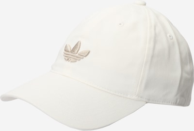 ADIDAS ORIGINALS Šilterica 'Adicolor Classic Trefoil' veličine 54-56 u sivkasto bež / bijela, Pregled proizvoda
