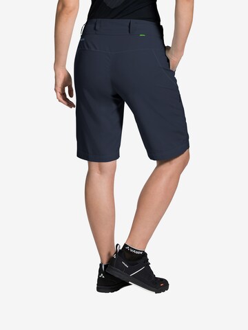 VAUDE Regular Workout Pants 'Ledro' in Blue