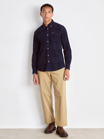 Regular fit Camicia 'Blair' di Barbour in blu