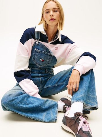 Tommy Jeans Loosefit Tuinbroek jeans 'MIA' in Blauw