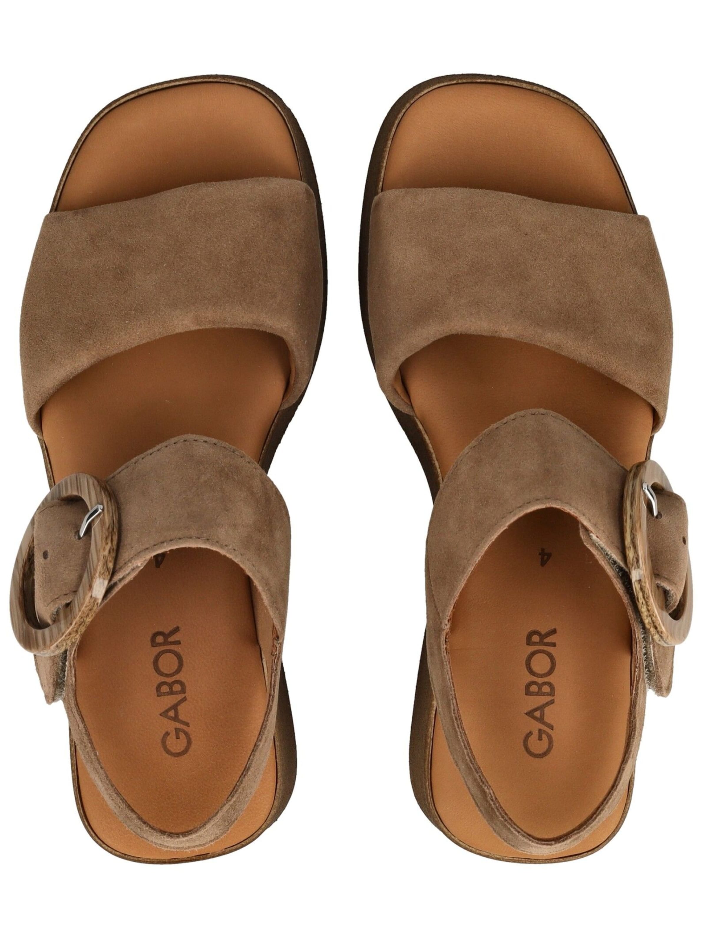 GABOR Sandaal in Bruin