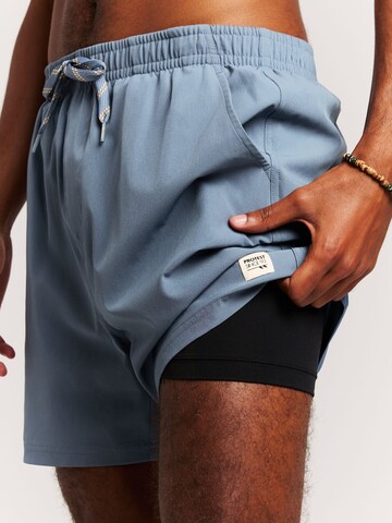 PROTEST Board Shorts 'PRTIgapo' in Blue