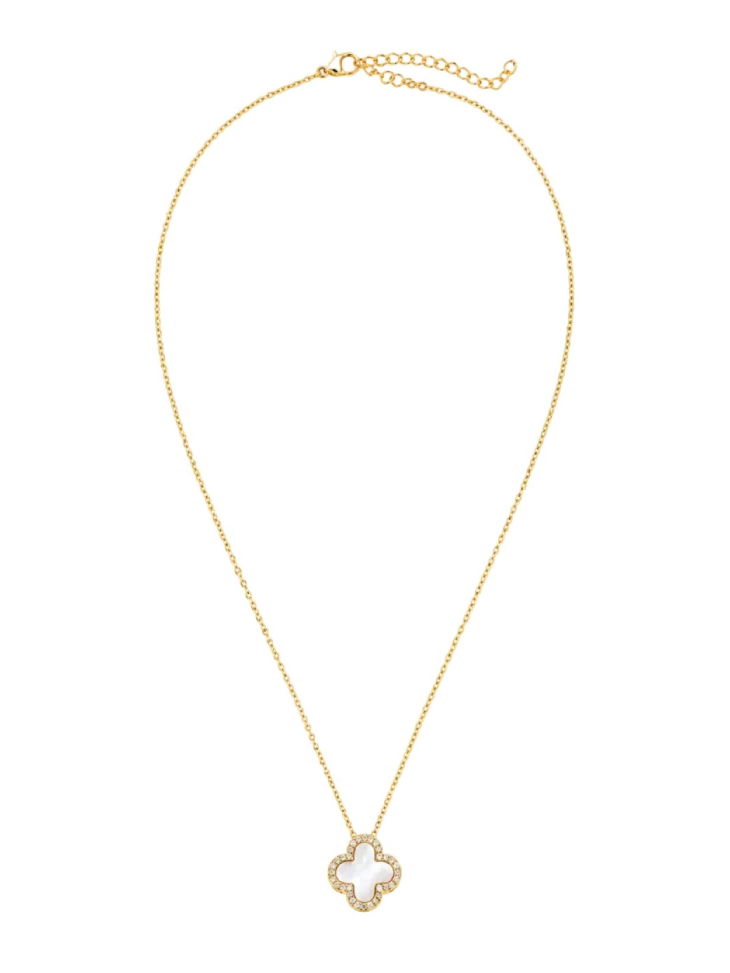 Cala Rose Kette 'LARA'‌‌‌‌‌‌‌‌‌ in Gold: Vorderseite