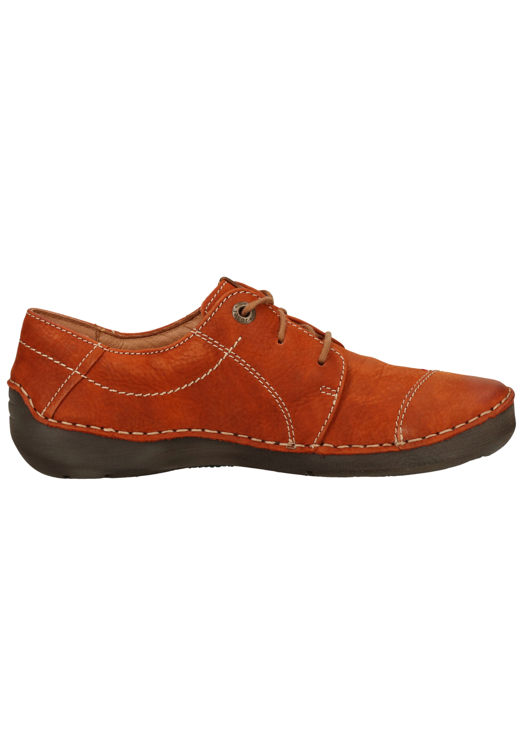JOSEF SEIBEL Athletic lace-up shoe 'Fergey' in Orange
