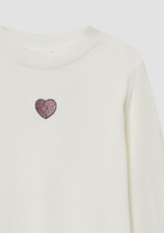 T-Shirt s.Oliver en blanc