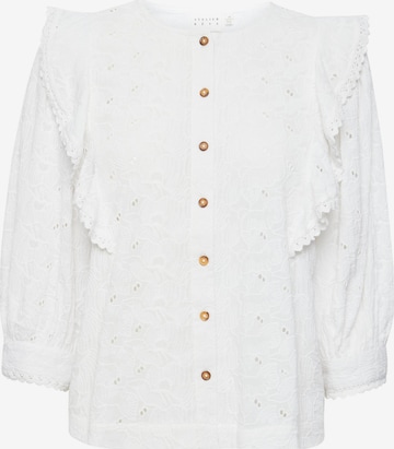 Atelier Rêve Blouse 'Irandrea' in White: front