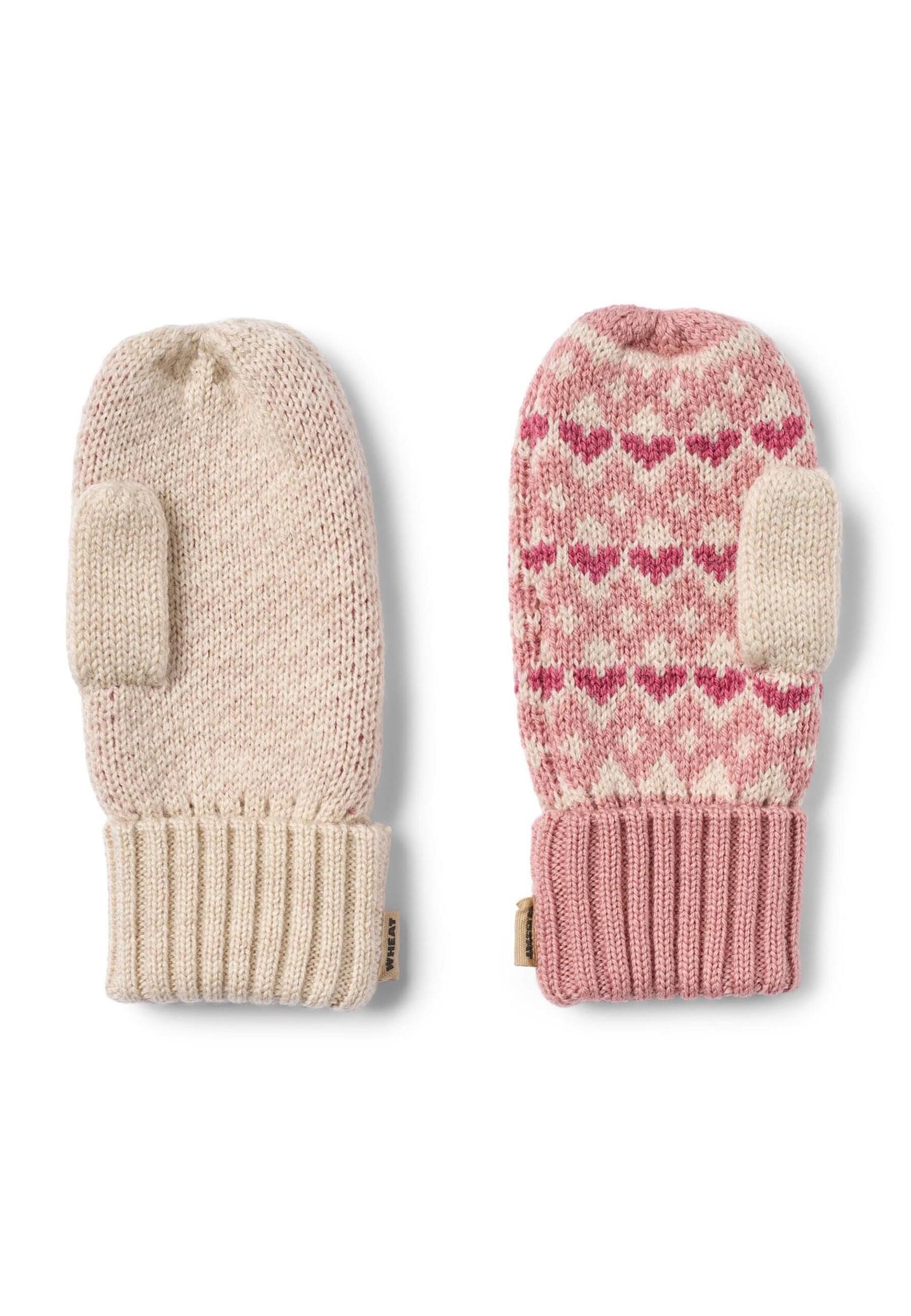 Guanto di WHEAT in rosa