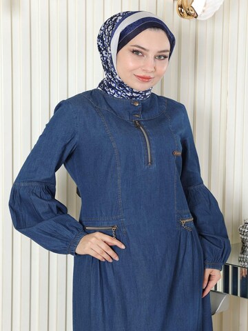 MODAMIHRAM Kleid‌ in Blau