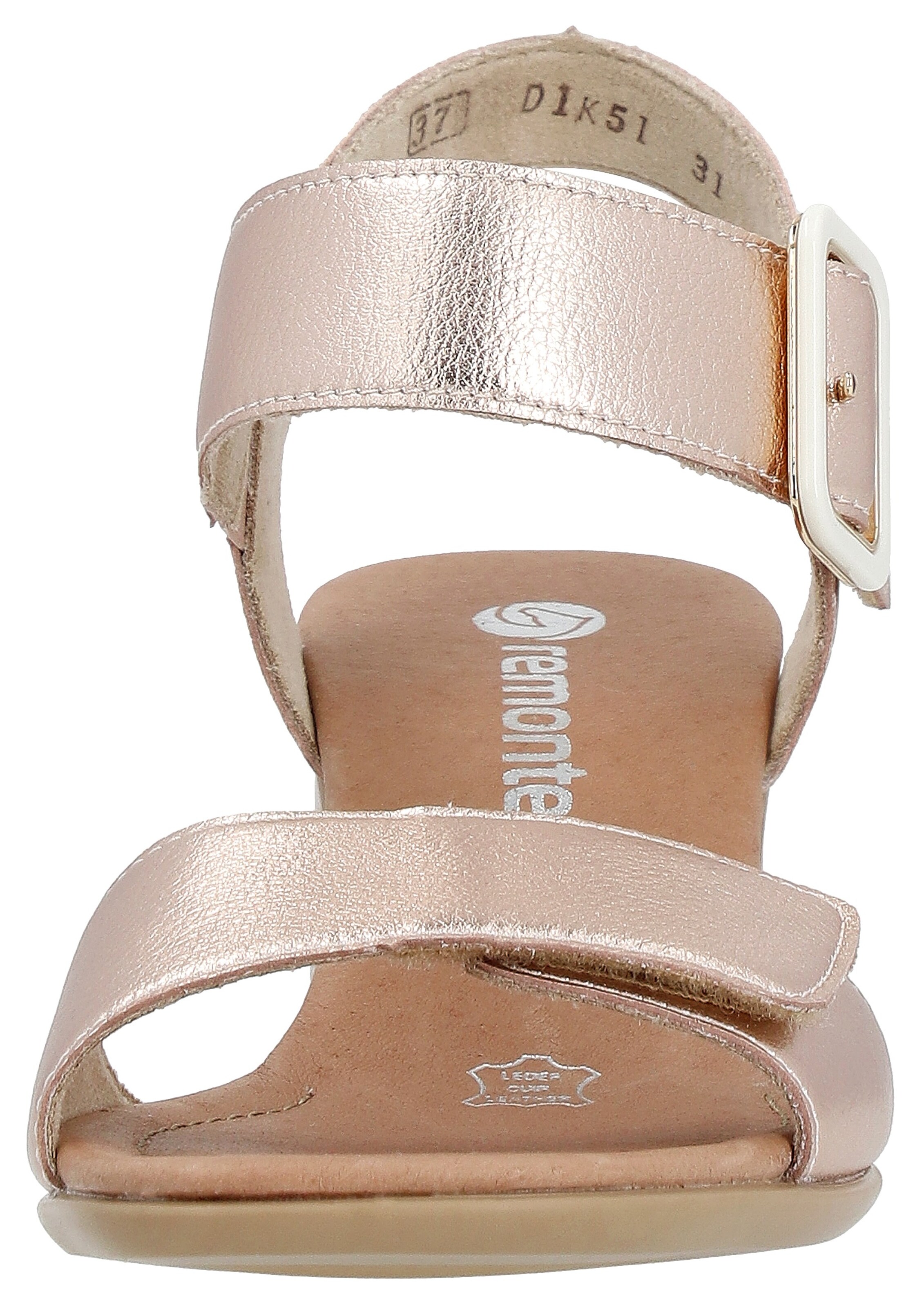 REMONTE Strap Sandals in Gold