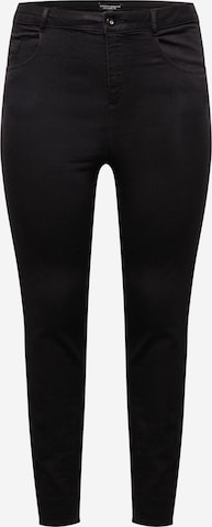 Dorothy Perkins Curve Jeans 'Ellis' i svart: framsida