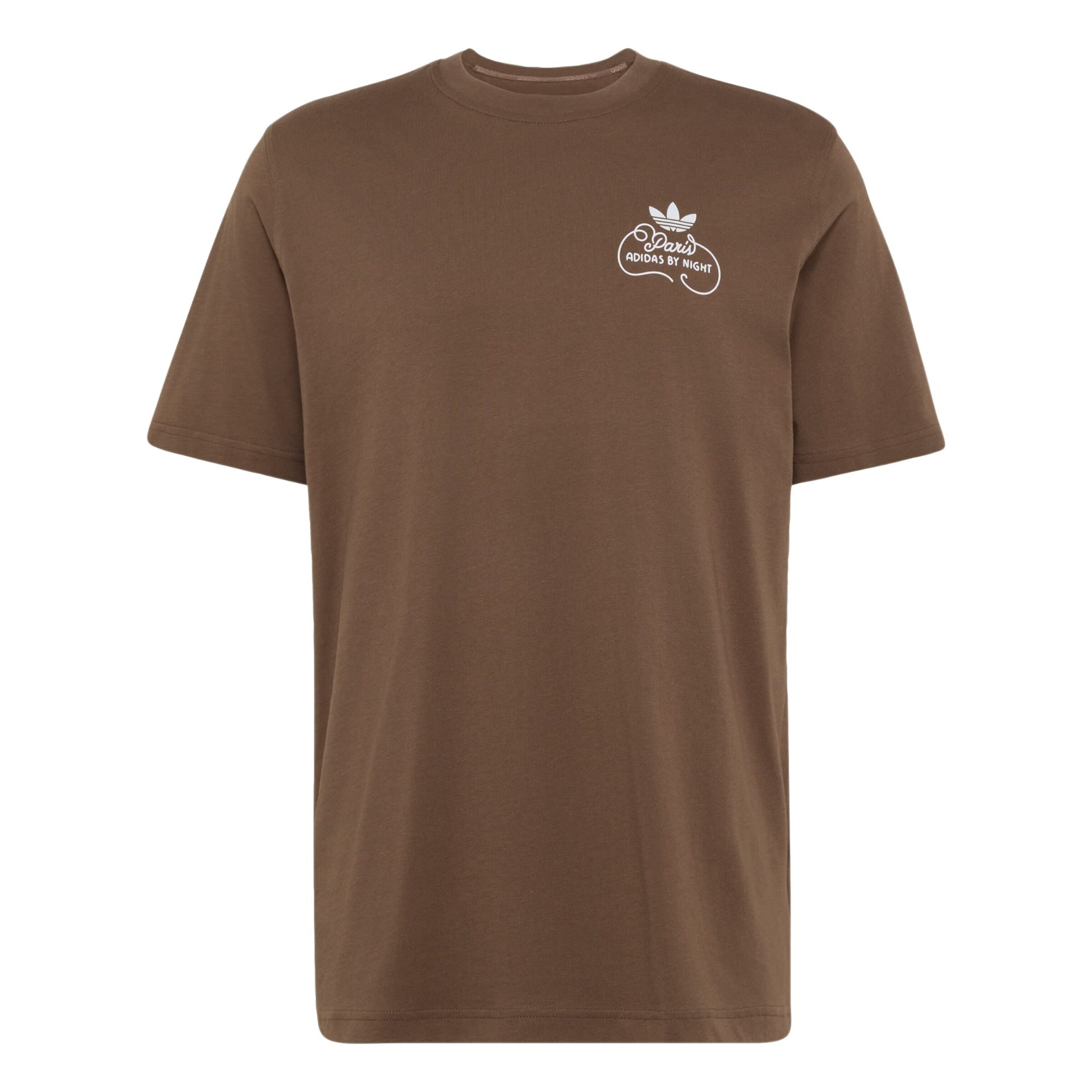 ADIDAS ORIGINALS Shirt 'Paris BG' in Brown: front