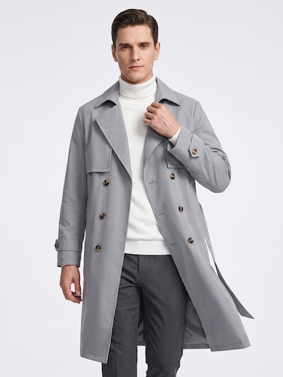 ALLTHEMEN Between-Seasons Coat 'Würde' in S in Grey, Item view