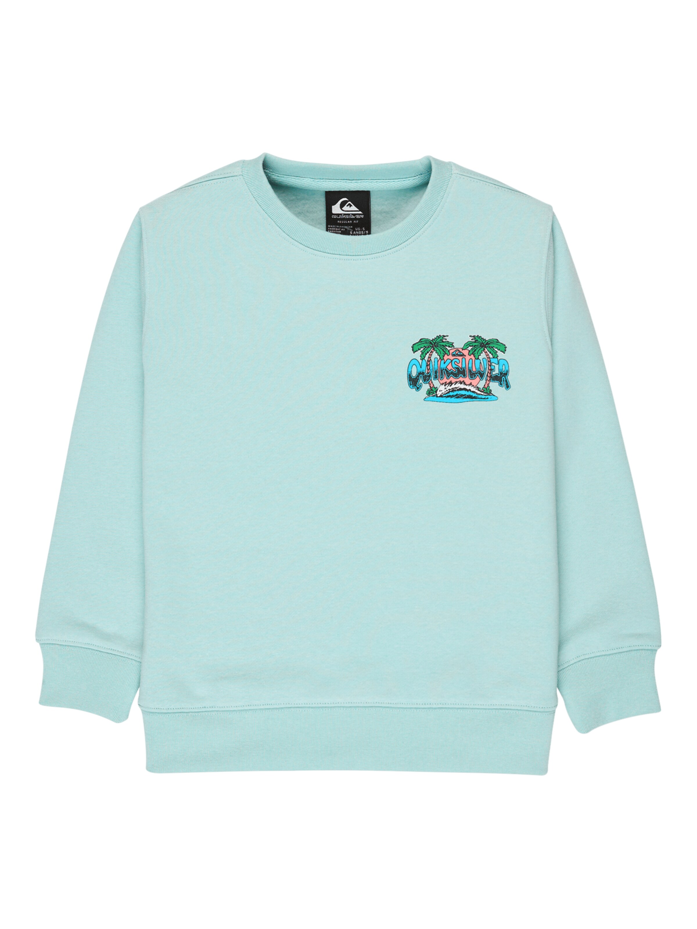 QUIKSILVER Sweatshirt in Blue: front