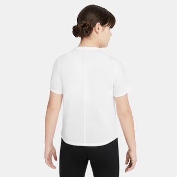NIKE Funkční tričko – bílá