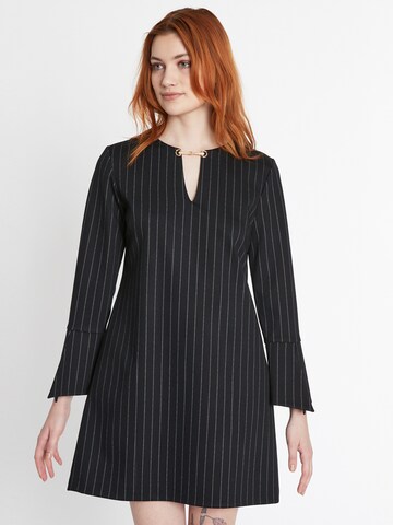 Ana Alcazar Kleid ' Solwa ' in Schwarz: Vorderseite