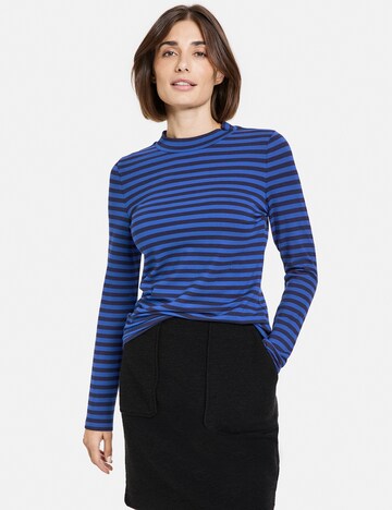 GERRY WEBER Shirt in Blauw: voorkant