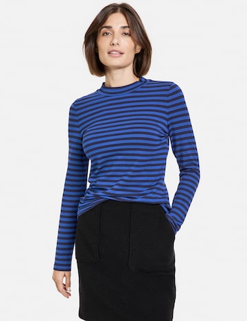 GERRY WEBER Shirt in Blauw: voorkant