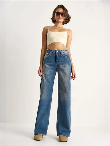 Bianco Lucci Loosefit Jeans in Blauw