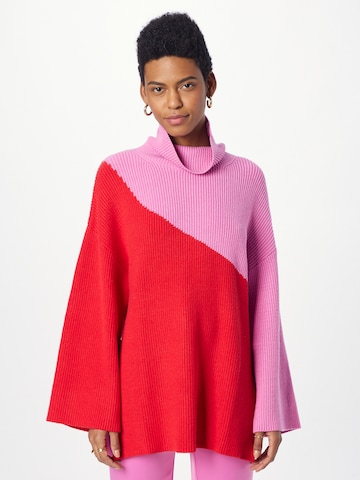 Lindex - Pullover 'Sirocco' em vermelho: frente