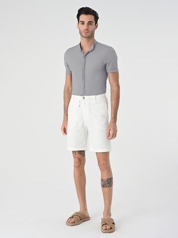 Antioch Slim fit Button Up Shirt in Grey