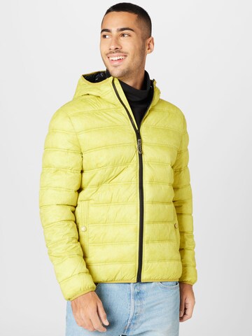 QS Between-Season Jacket in Yellow: front