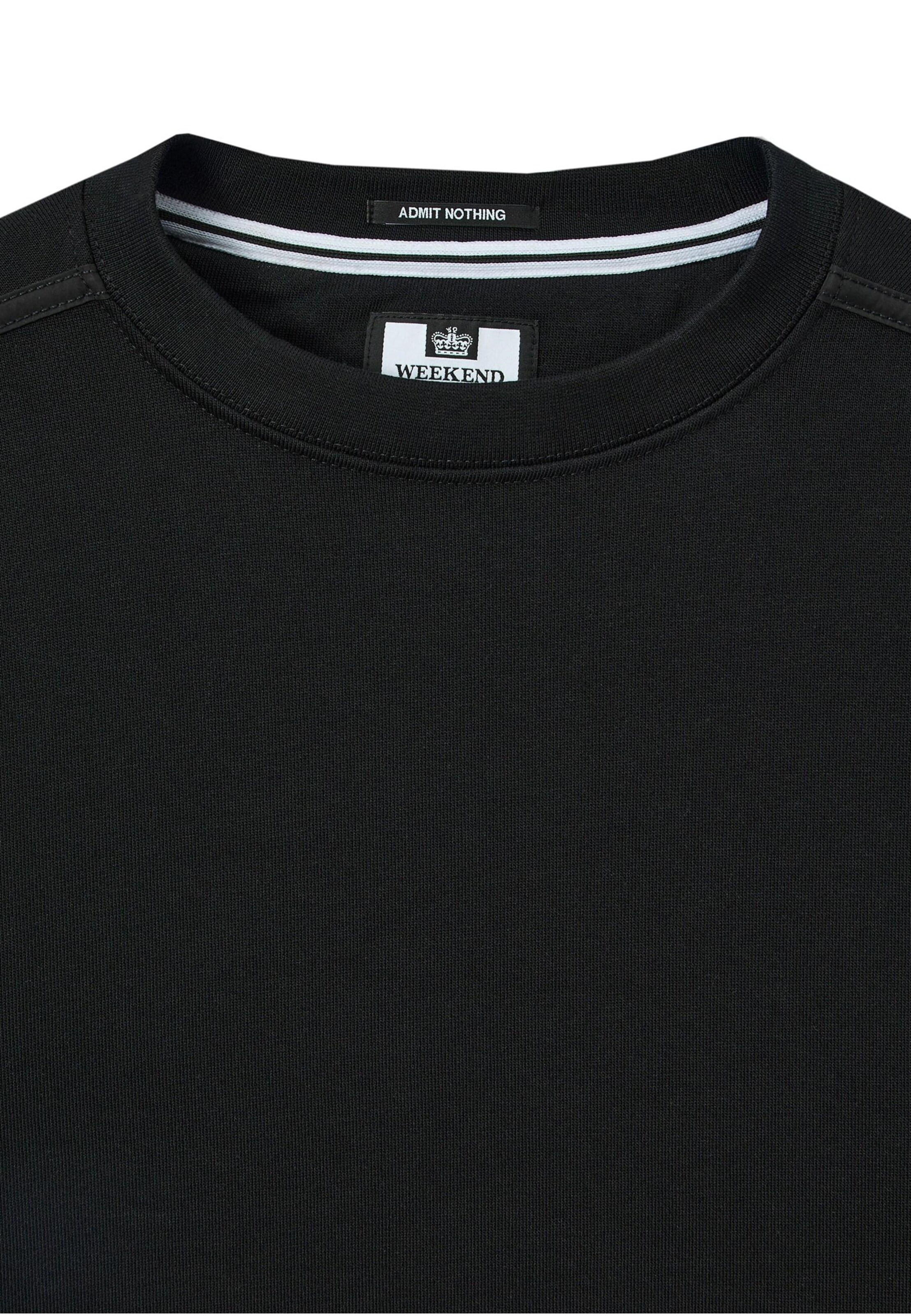 Weekend Offender Sweatshirt 'Thunder' in Schwarz