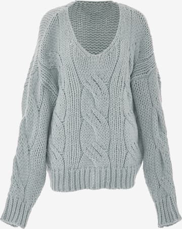 ebeeza Sweater in Blue: front