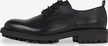 Calvin Klein Lace-Up Shoes 'Derby' in Black: front