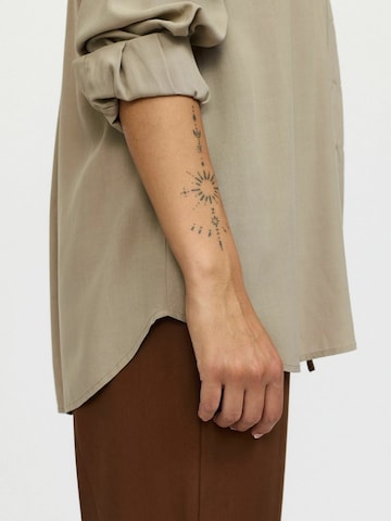 T-shirt ' SRFreedom ' Soft Rebels en beige : sur le côté