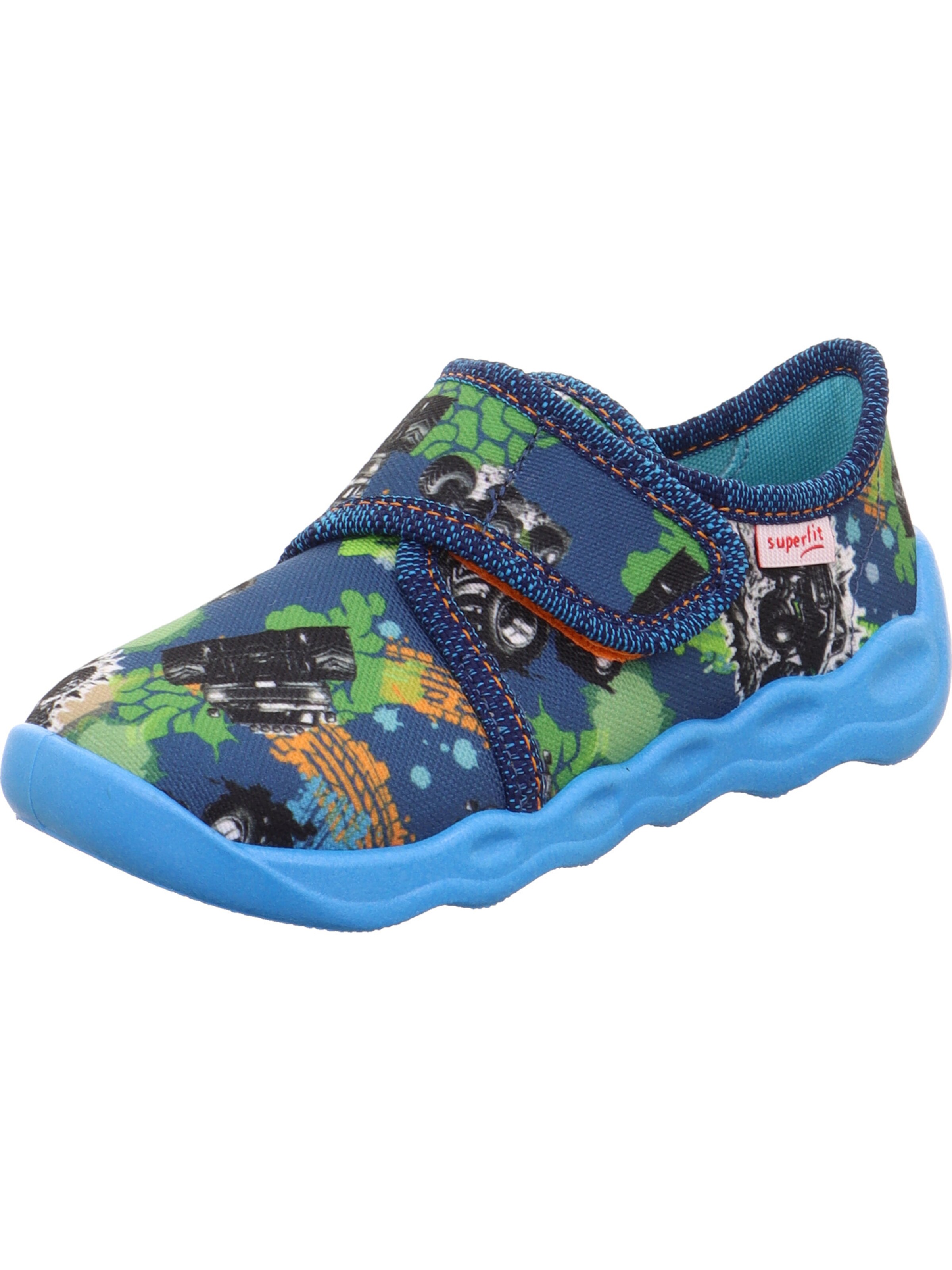 SUPERFIT Slippers 'BUBBLE' in Blue: front