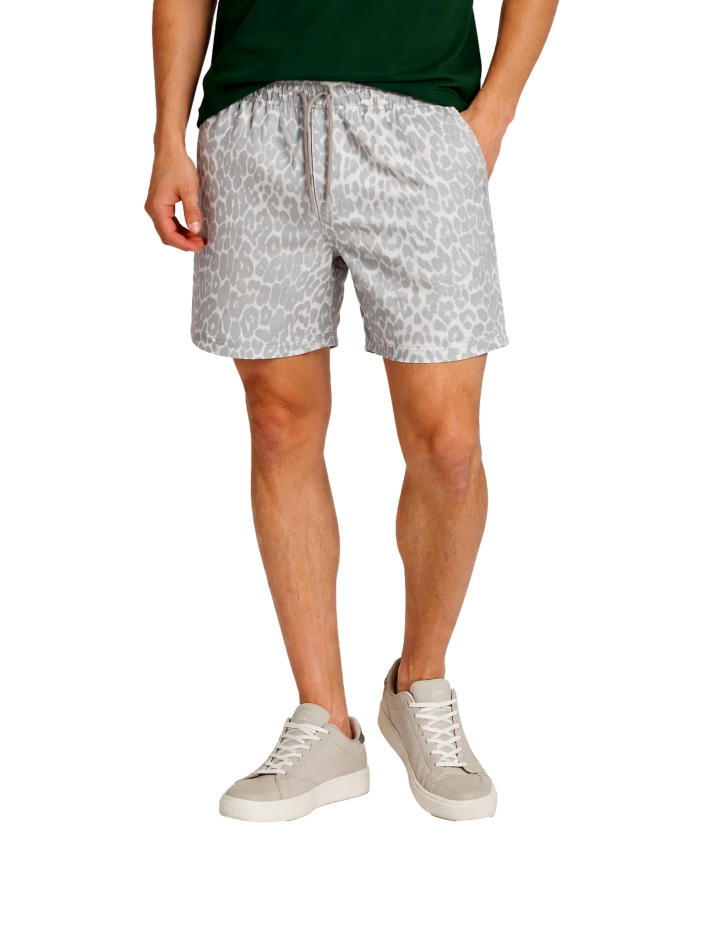 Shorts de bain 'Maui' JACK & JONES en gris : devant