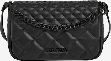Sac bandoulière ' GIORGIA ' Pepe Jeans en noir : devant