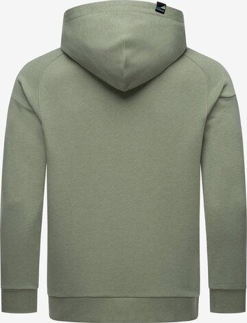 Ragwear Sweatvest 'Zenway' in Groen