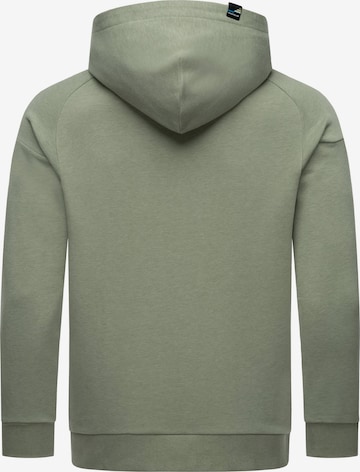 Ragwear Zip-Up Hoodie 'Zenway' in Green