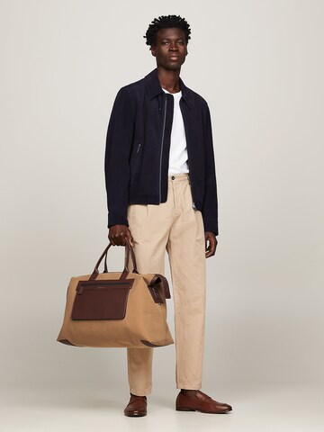 Sac week-end TOMMY HILFIGER en beige : devant