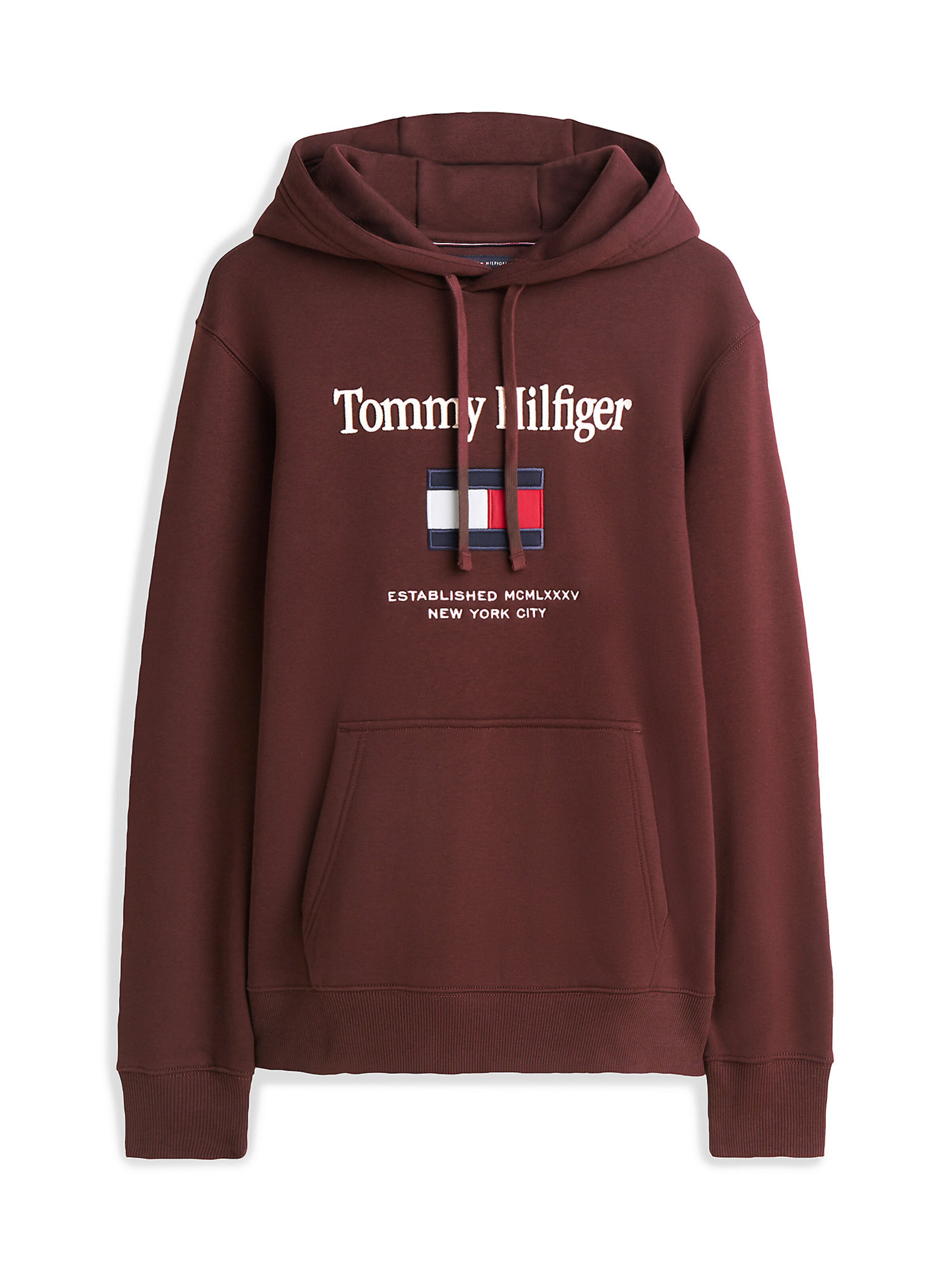 TOMMY HILFIGER Sweatshirt in Rood: voorkant