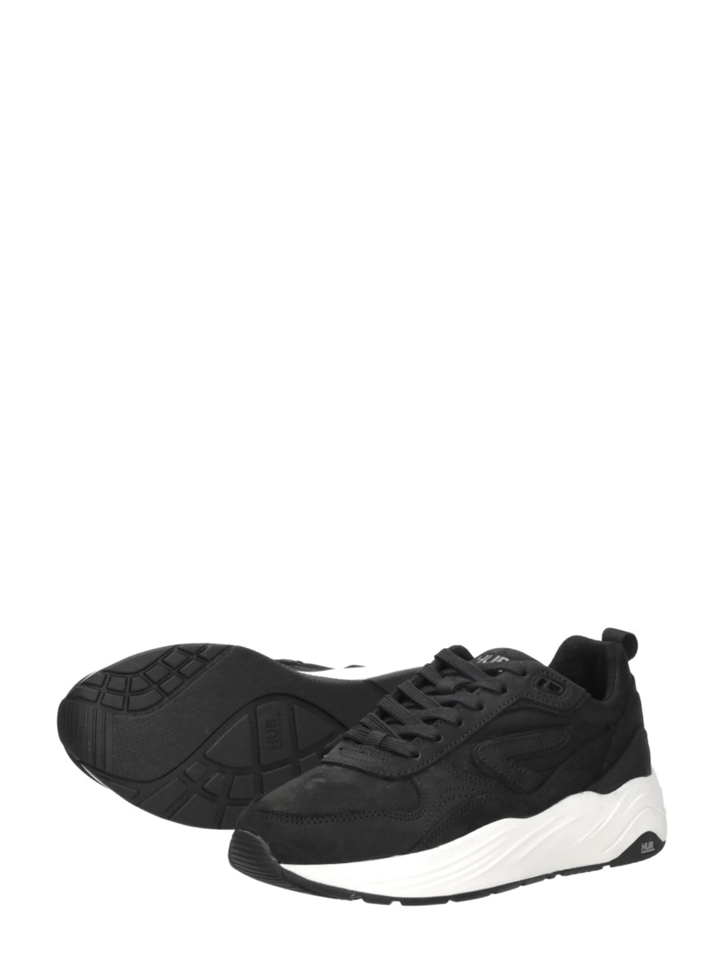 HUB Sneakers laag 'Glide' in Zwart