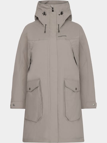 Veste outdoor Didriksons en marron : devant