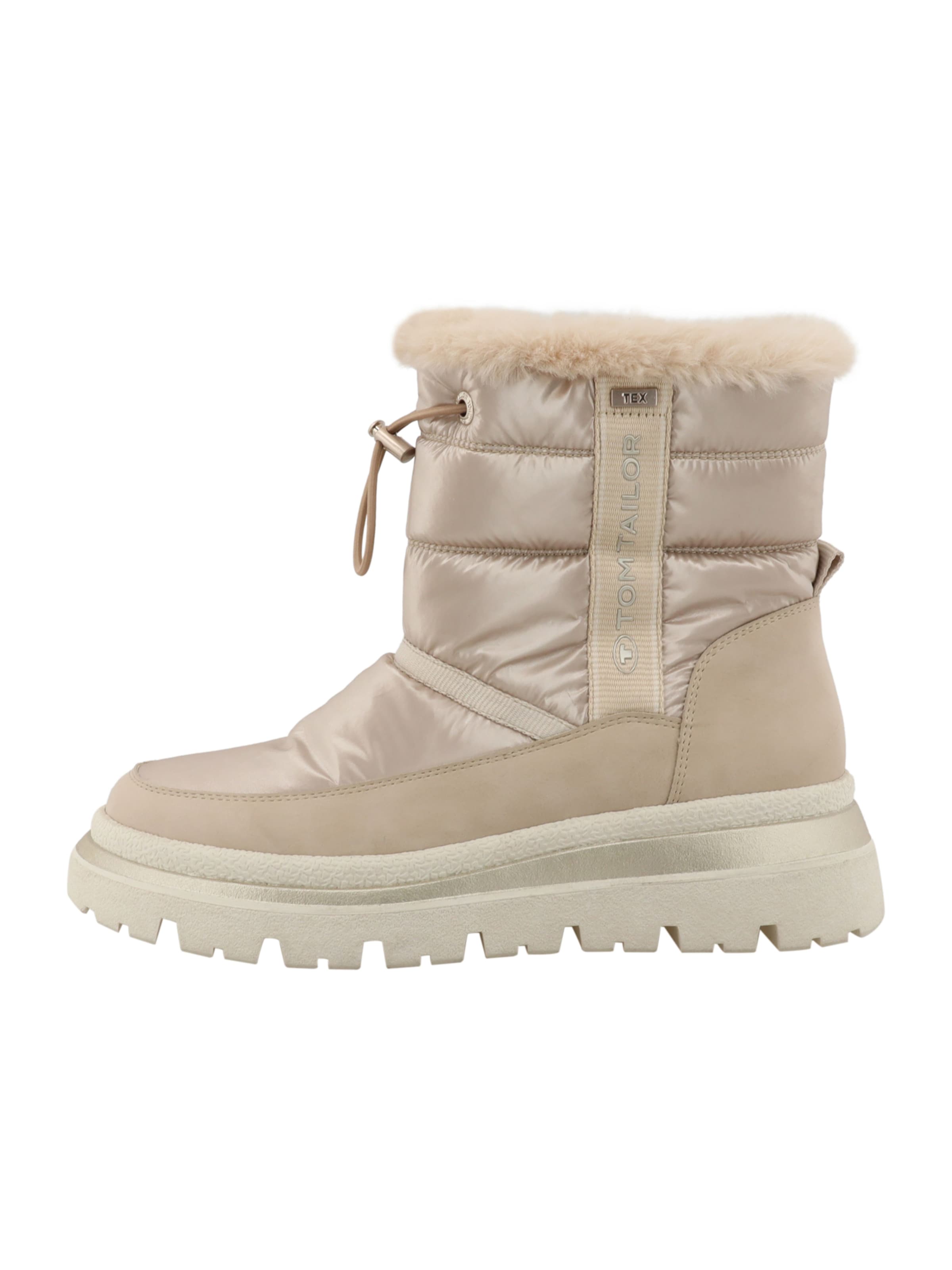 TOM TAILOR Snehule - Béžová