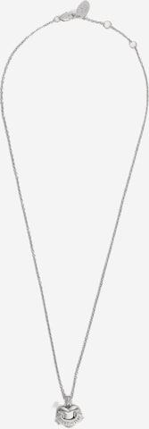 Juicy Couture Kette 'Icon Heart' in Silber: Vorderseite