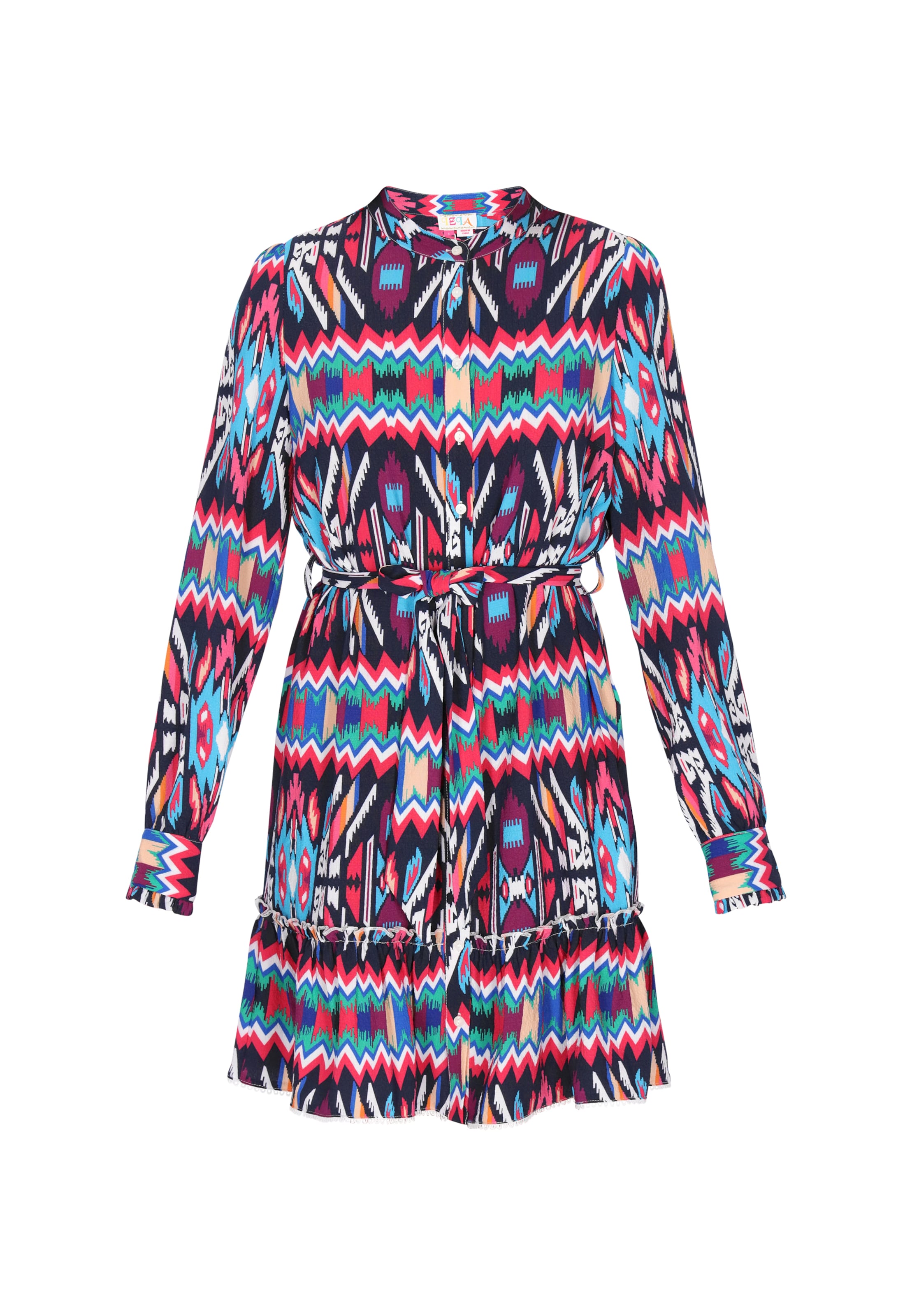 IZIA - Vestido en rosa: frente