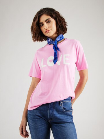 JDY Shirt 'JDYANEMONE' in Pink: front
