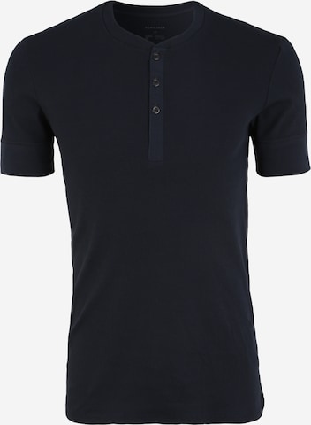 SCHIESSER - Camiseta térmica en azul: frente