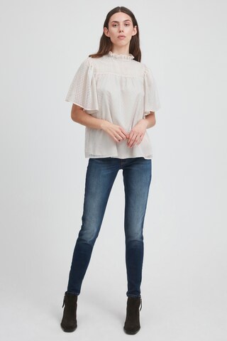 ICHI Blouse in White