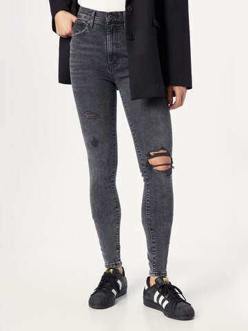 Skinny Jean 'Mile High Super Skinny' LEVI'S ® en gris : devant