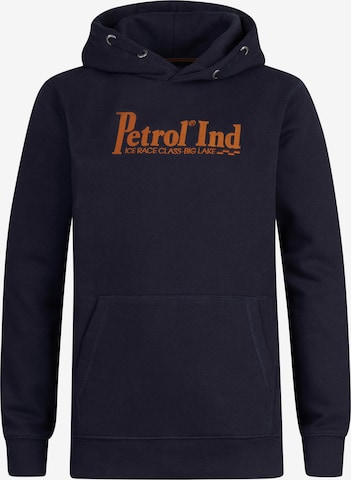 Petrol Industries Sweatshirt 'Fishhook' in Blue: front