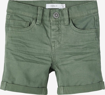 NAME IT - regular Pantalón 'Sofus' en verde: frente