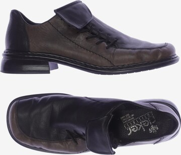 Rieker Flats & Loafers in 42 in Black: front