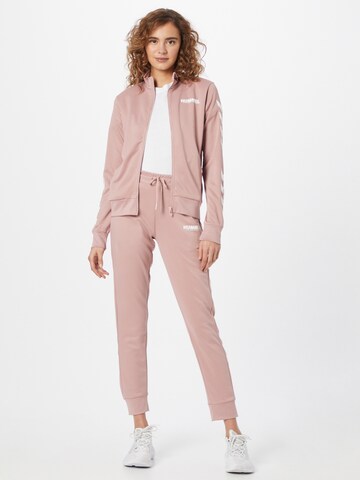 Hummel Tapered Sportsbukser 'Legacy' i pink